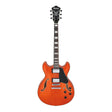 Ibanez AS73 Semi-Hollowbody Electric Guitar - Transparent Tangerine Flat