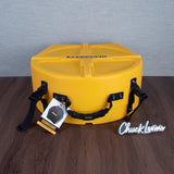 Hardcase HNP14SY 14-Inch Snare Drum Case - Yellow