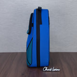Marcus Bonna Standard French Horn Case with Detachable Bell - Royal Blue / Turquoise