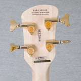 Spector Euro 4 LT Solid Korina Wings Electric Bass Guitar - Natural Satin - CHUCKSCLUSIVE - #NB22944