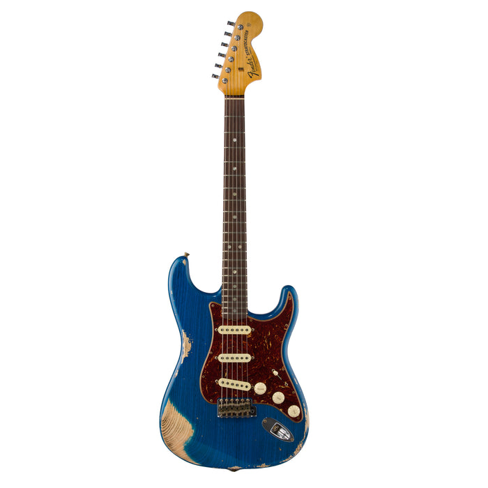 Fender Custom Shop 1969 Stratocaster Heavy Relic - Sapphire Blue Transparent - CHUCKSCLUSIVE - #R117107