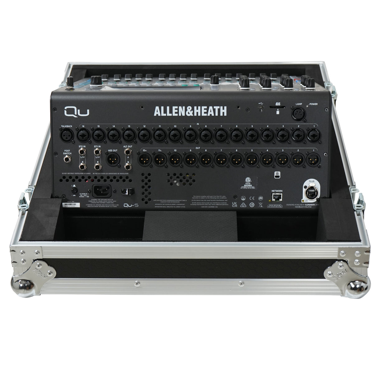 ProX XS-AHQU5 ATA Flight Case for Allen & Heath QU5 Digital Audio Mixer Console