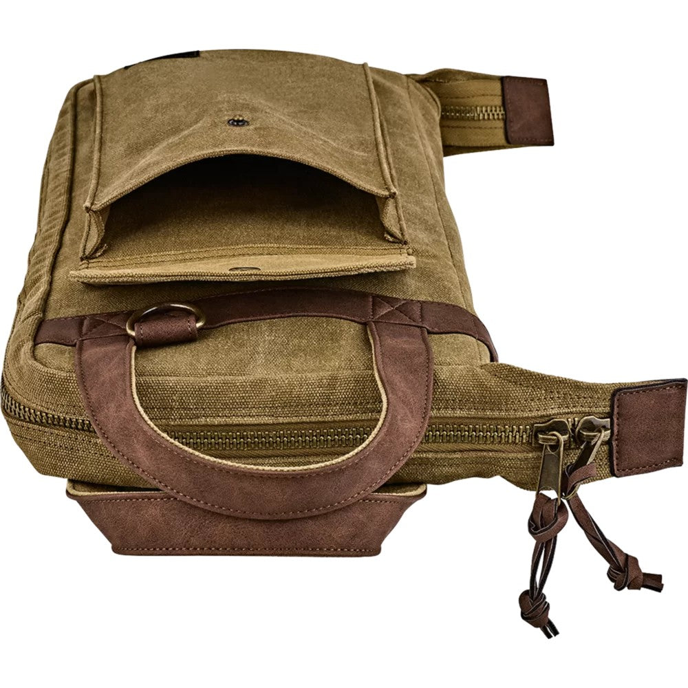 Meinl Waxed Canvas Stick Bag - Vintage Khaki