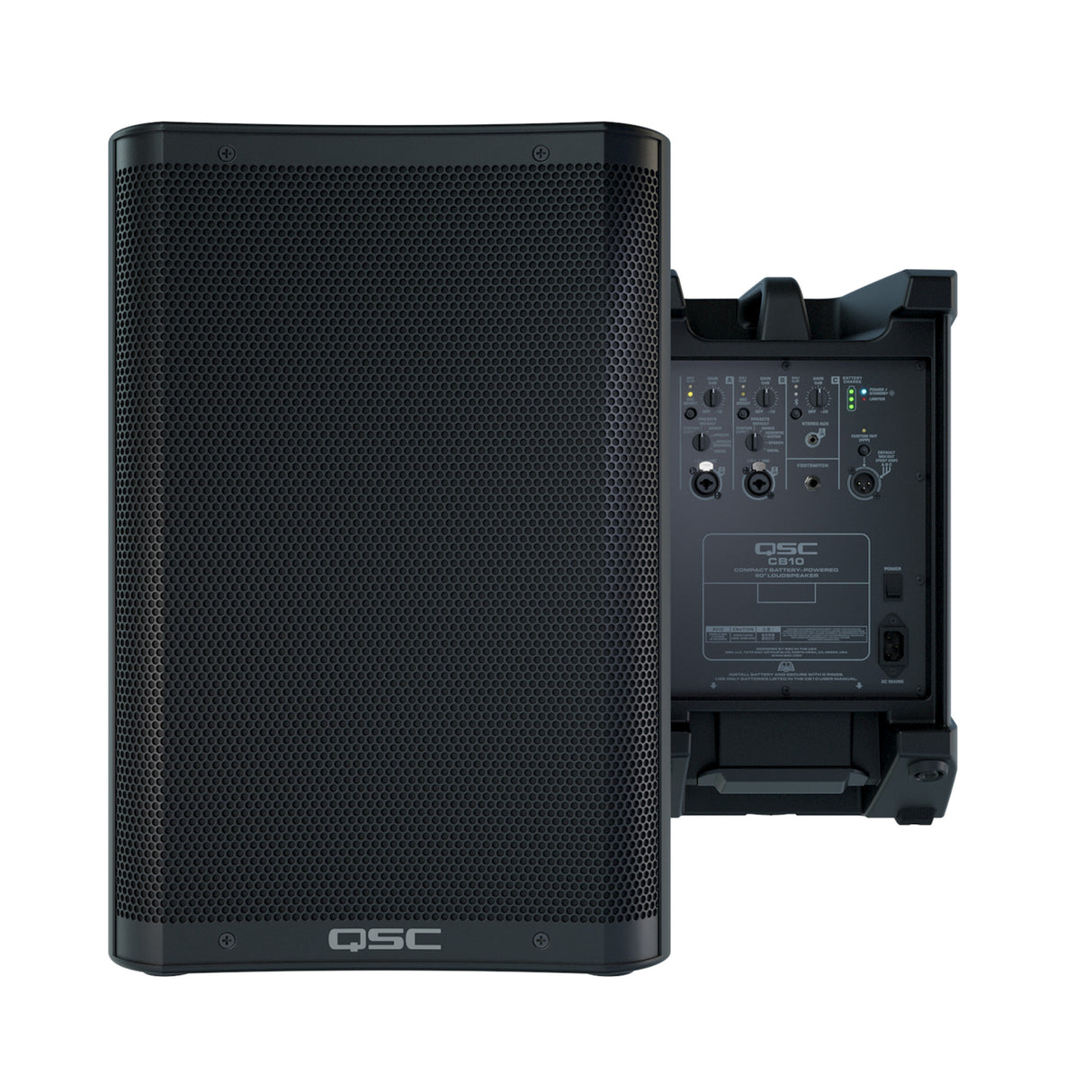 QSC CB10 10-Inch Battery Powered Loudspeaker - Open Box, Mint
