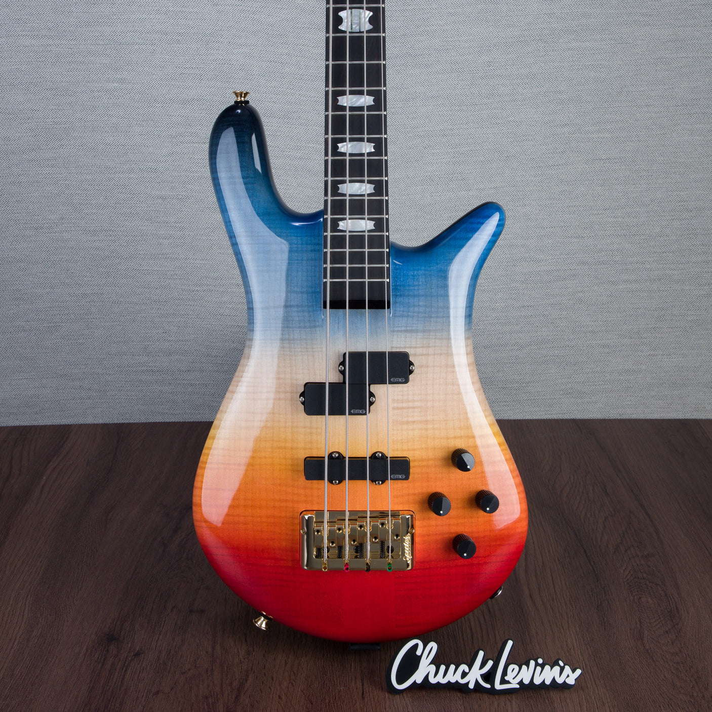 Spector Euro 4 LT Bass Guitar - Grand Canyon Gloss - CHUCKSCLUSIVE - #]C121SN 21126