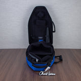 Marcus Bonna Standard French Horn Case with Detachable Bell - Royal Blue / Turquoise