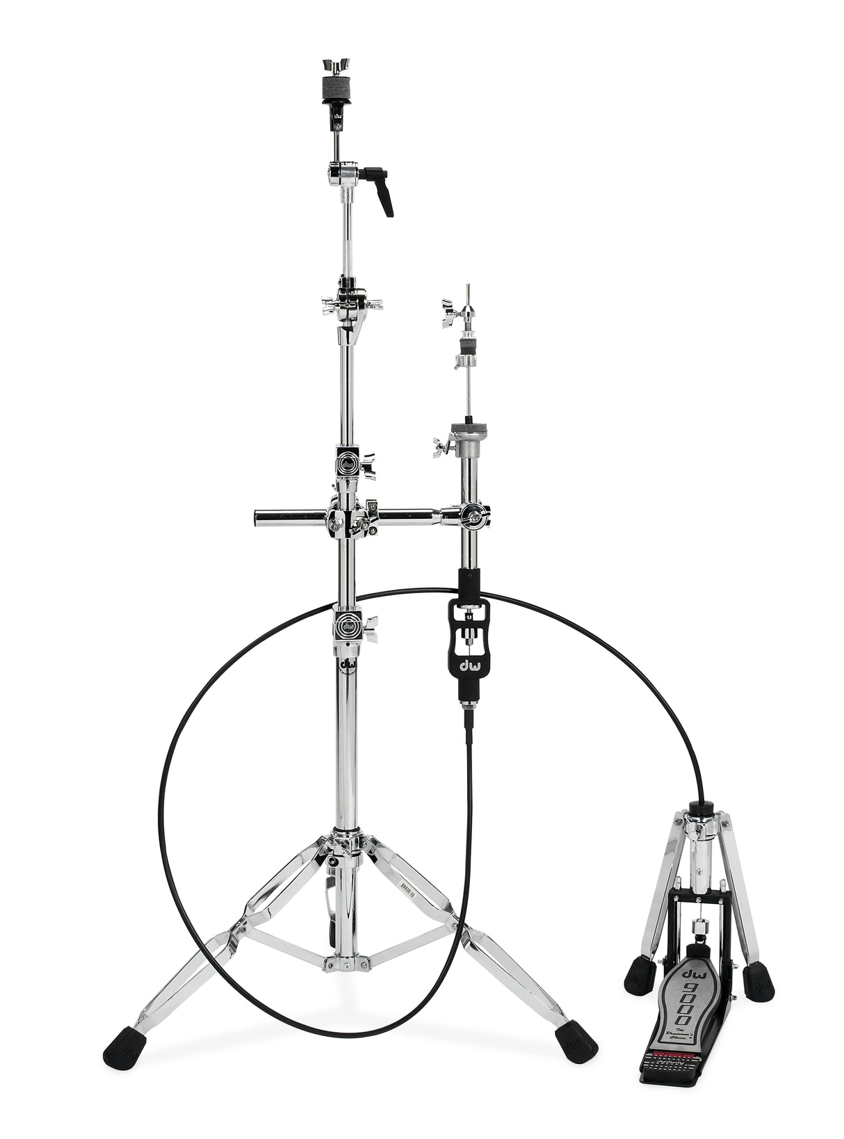 Drum Workshop DWCP9502LB8 9000 Series 8-Foot Remote Hi-Hat Stand - New