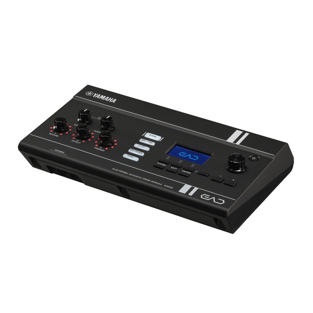 Yamaha EAD20 Electronic Acoustic Drum Module Featuring Advanced Sound Engine with Stereo Condenser Microphone and Trigger Pickup
