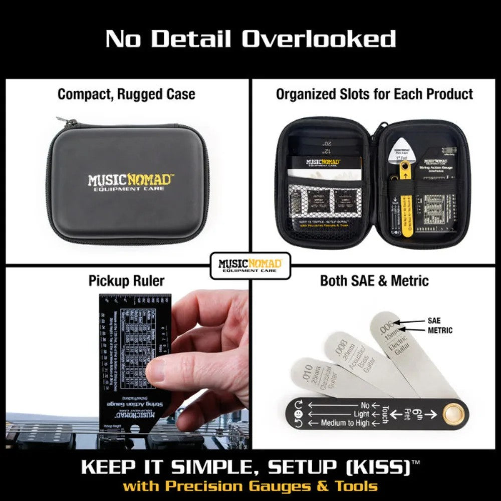 Music Nomad MN604 Precision Setup Gauge 6-Piece Set