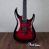 ESP USA Horizon-II QM Electric Guitar - Black Cherry Sunburst - #US25055