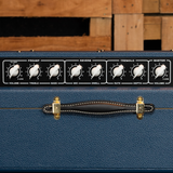 Bartel Roseland 45-Watt 2x12 Half-Stack Guitar Amplifier with Footswitchable Boost, Blue Tolex - CHUCKSCLUSIVE 65th Anniversary Edition