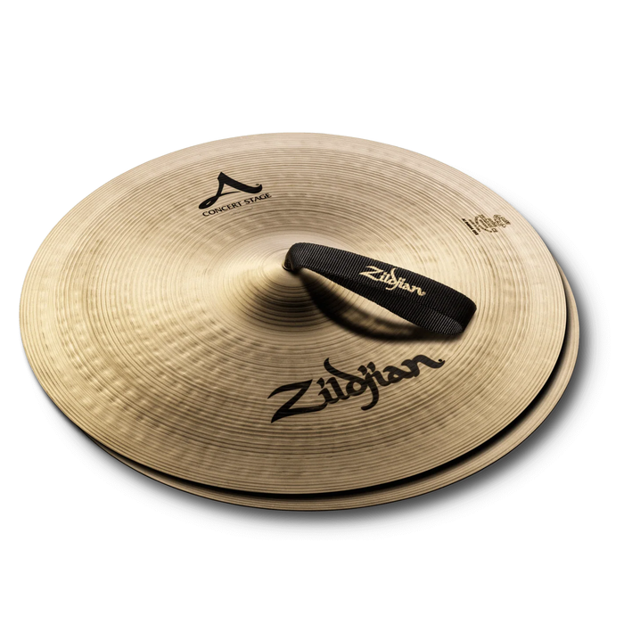 Zildjian A Orchestral Concert Stage Crash Cymbals, Pair - Medium - New,16-Inch