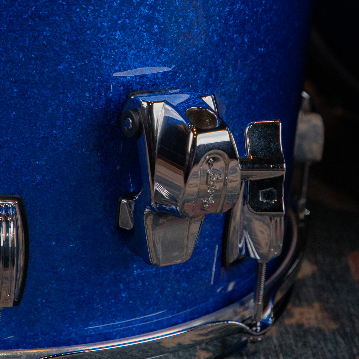Ludwig Classic Maple 3-Piece Jazzette Outfit Shell Pack - Blue Sparkle