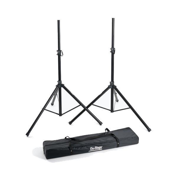 On-Stage SSP7650 Speaker Stand Pack with Bag
