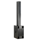 BASSBOSS Sublim8 Column PA Speaker wIth 18-inch Sub -Black