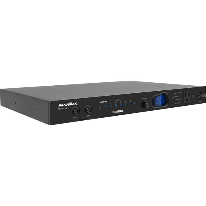 Panamax M4320-PRO 20A BlueBOLT Power Conditioner With 8 Individually Controlled Outlets