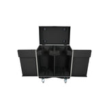 ProX XS-MH30WASHX2W for Two Moving Head Fixtures ATA Flight Style Road Case with Casters