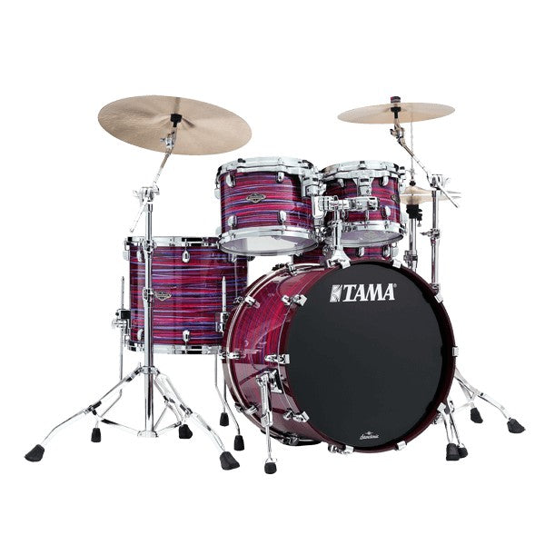 Tama Starclassic Walnut/Birch 4-Piece Shell Pack - Lacquer Phantasm Oyster - New,Lacquer Phantasm Oyster