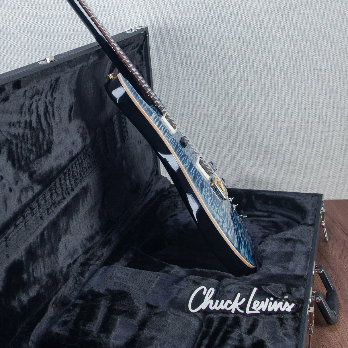 PRS Modern Eagle V 10-Top Electric Guitar - Faded Whale Blue - #240394318