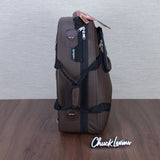 Marcus Bonna Baby 2 French Horn Case - Dark Brown Leather