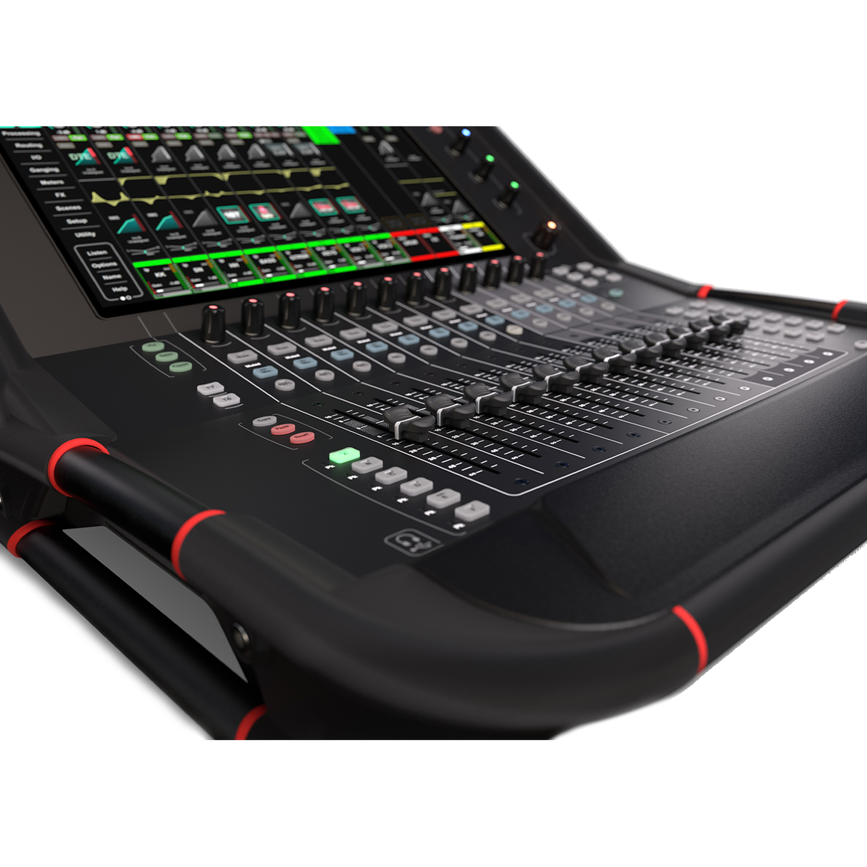Allen & Heath Avantis Solo 64 Channel 12 Fader Digital Mixing Console with 15.6-Inch HD Capacitive Touchscreen - Mint, Open Box