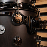 DW Collector's 4-Piece PurpleCore Purpleheart Wood Core Shell Pack - Black
