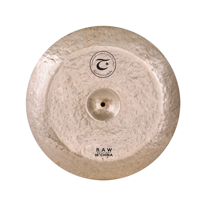 Turkish Cymbals 18-Inch Raw Brilliant China Cymbal