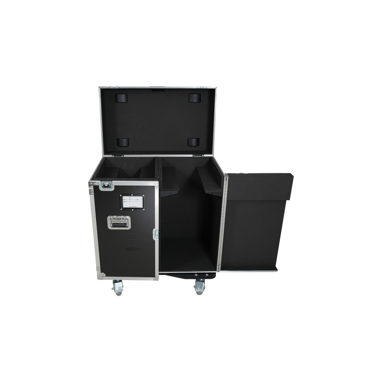 ProX XS-MH30WASHX2W for Two Moving Head Fixtures ATA Flight Style Road Case with Casters