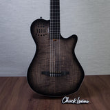 Godin MultiAc Grand Concert SA Nylon String Acoustic-Electric Guitar - Trans Black - CHUCKSCLUSIVE - #26317863