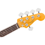 Fender American Professional Jazz V 5-String Electric Bass Guitar, Rosewood Fingerboard - 3-Color Sunburst