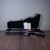 Jackson Custom Shop Warrior Electric Guitar - Snake Skin Red - #J11248