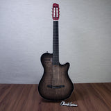 Godin MultiAc Grand Concert SA Nylon String Acoustic-Electric Guitar - Trans Black - CHUCKSCLUSIVE - #26317985