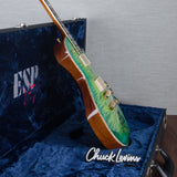 ESP USA Eclipse Electric Guitar - Lime Burst - #US24288 - Mint, Open Box