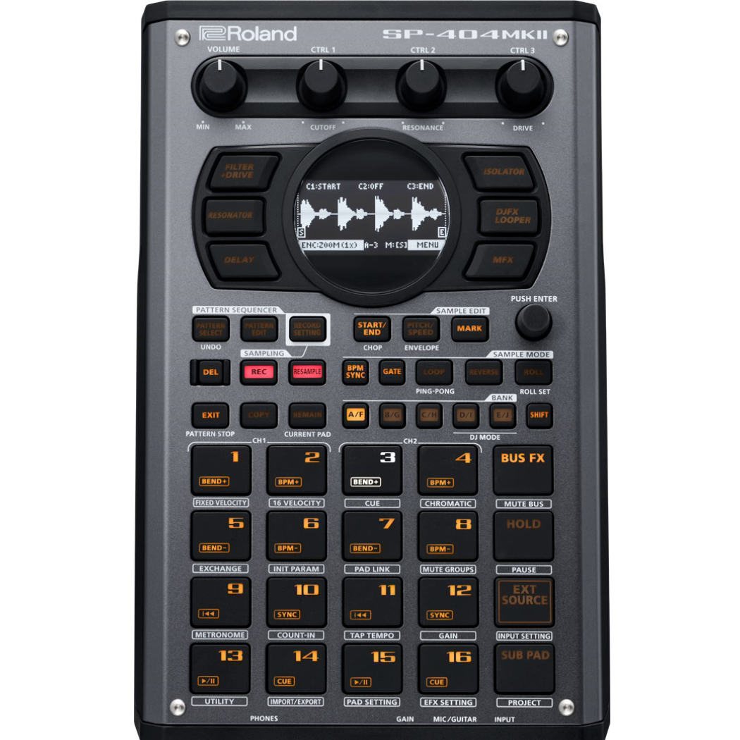 Roland SP-404MKII Creative Sampler and Effector – Chuck Levin's