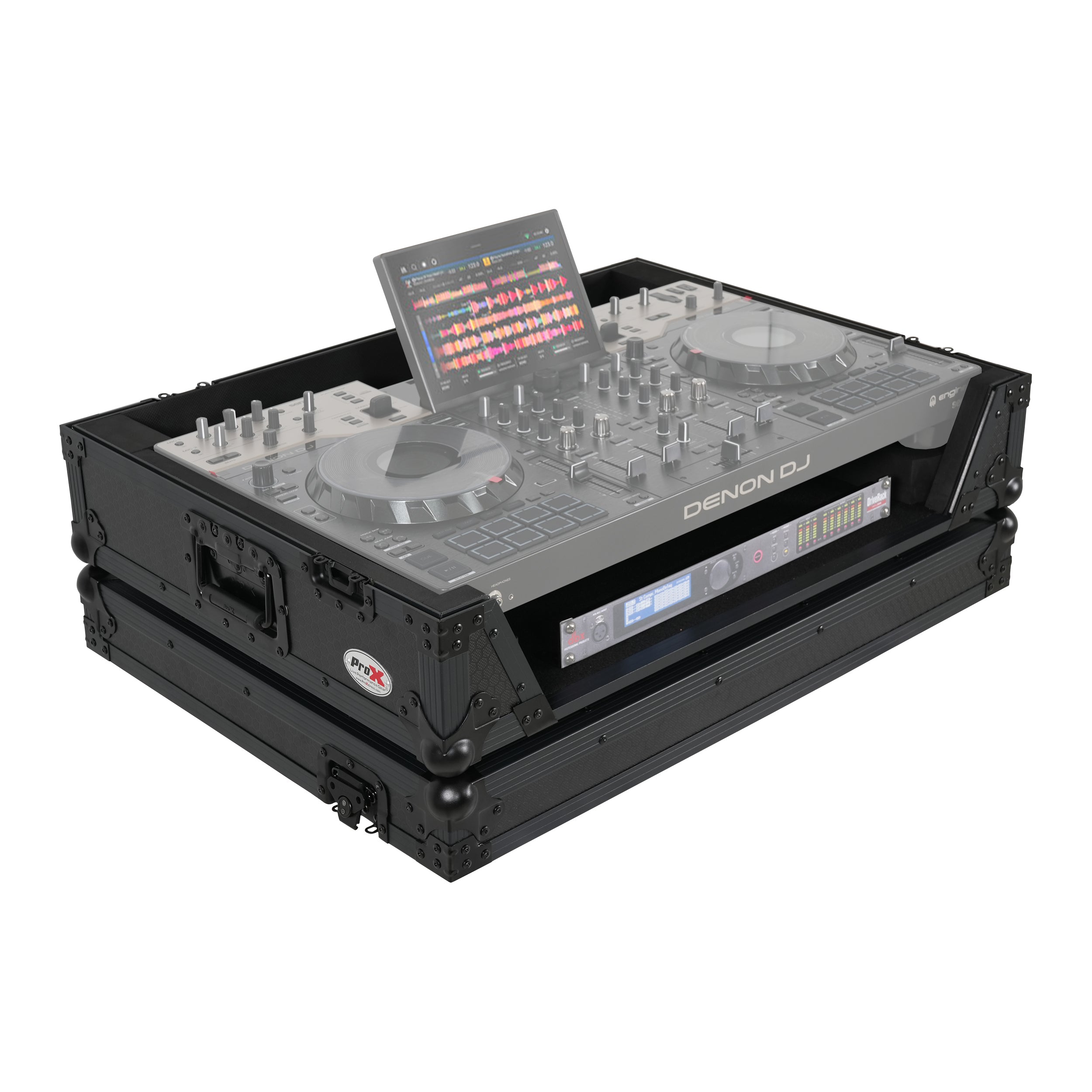 PRO X ATA Flight Case For Denon PRIME 4 G2/PRIME 4 MK2 with Rack