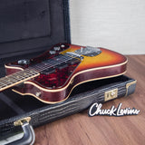Castedosa The Halcon Baritone Electric Guitar - Aged 3-Tone Sunburst Sparkle - #355