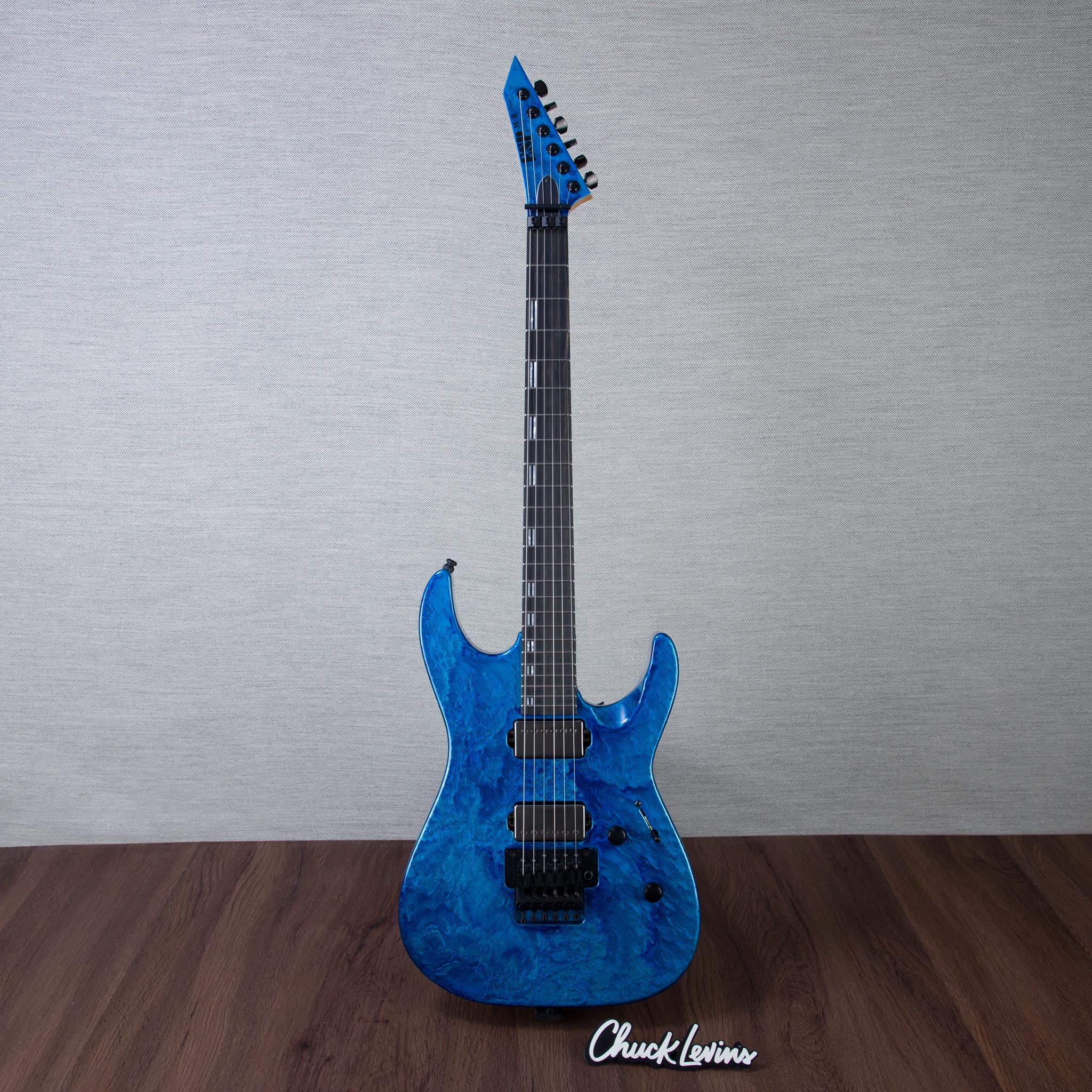 ESP M-II DX Electric Guitar - Blue Lava - #E6001252 – Chuck