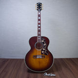 Gibson Limited Edition Custom Shop SJ-200 Anniversary Maple/Bearclaw Sitka Spruce Acoustic Electric Guitar - Cremona Burst - #22166019