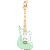 Squier Mini Jazzmaster Electric Guitar, Maple Fingerboard - Surf Green