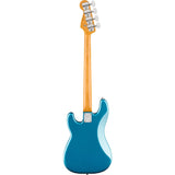 Fender Vintera III Late '60s Precision Electric Bass Guitar, Maple Fingerboard - Lake Placid Blue