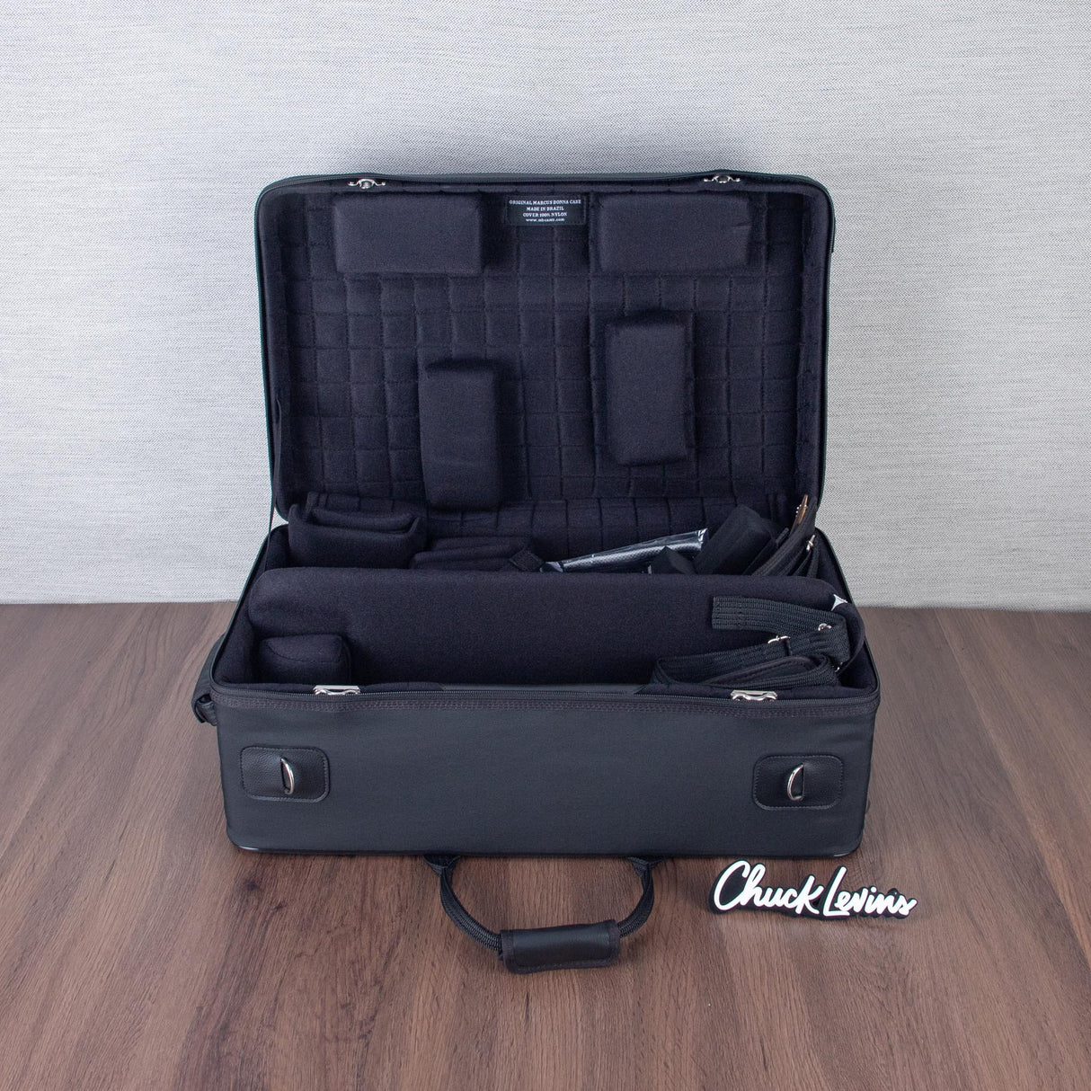 Marcus Bonna Triple Case for Rotary Trumpets - Black