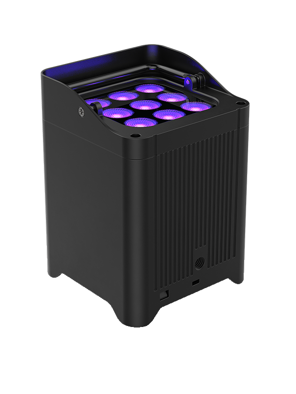 Chauvet DJ Freedom Flex H9 IP X6 Wash Lights with Rolling Case