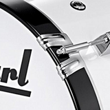 Pearl Competitor Series 20x14-Inch Marching Bass Drum - Pure White