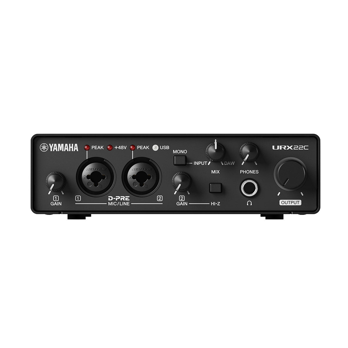 YAMAHA UR22MK3 B 2-in/2-out USB-C Audio Interface