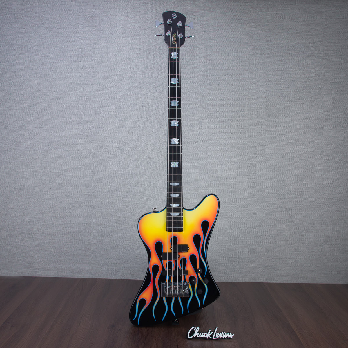 Spector Custom Spector USA Custom NS-2X Hot Rod Series Painted by Dan Lawrence Electr ...