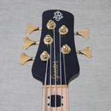 Spector Euro 5 5-String Electric Bass Guitar - Natural Black Burst Gloss - CHUCKSCLUSIVE - #NB22967