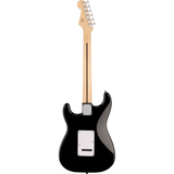 Squier Sonic Stratocaster Pack, Maple Fingerboard, Black, Gig Bag, 10G Amplifier - New