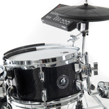 GEWA G5 Pro BS5 Complete 5-Piece Electronic Drum Set - Black Sparkle Shell