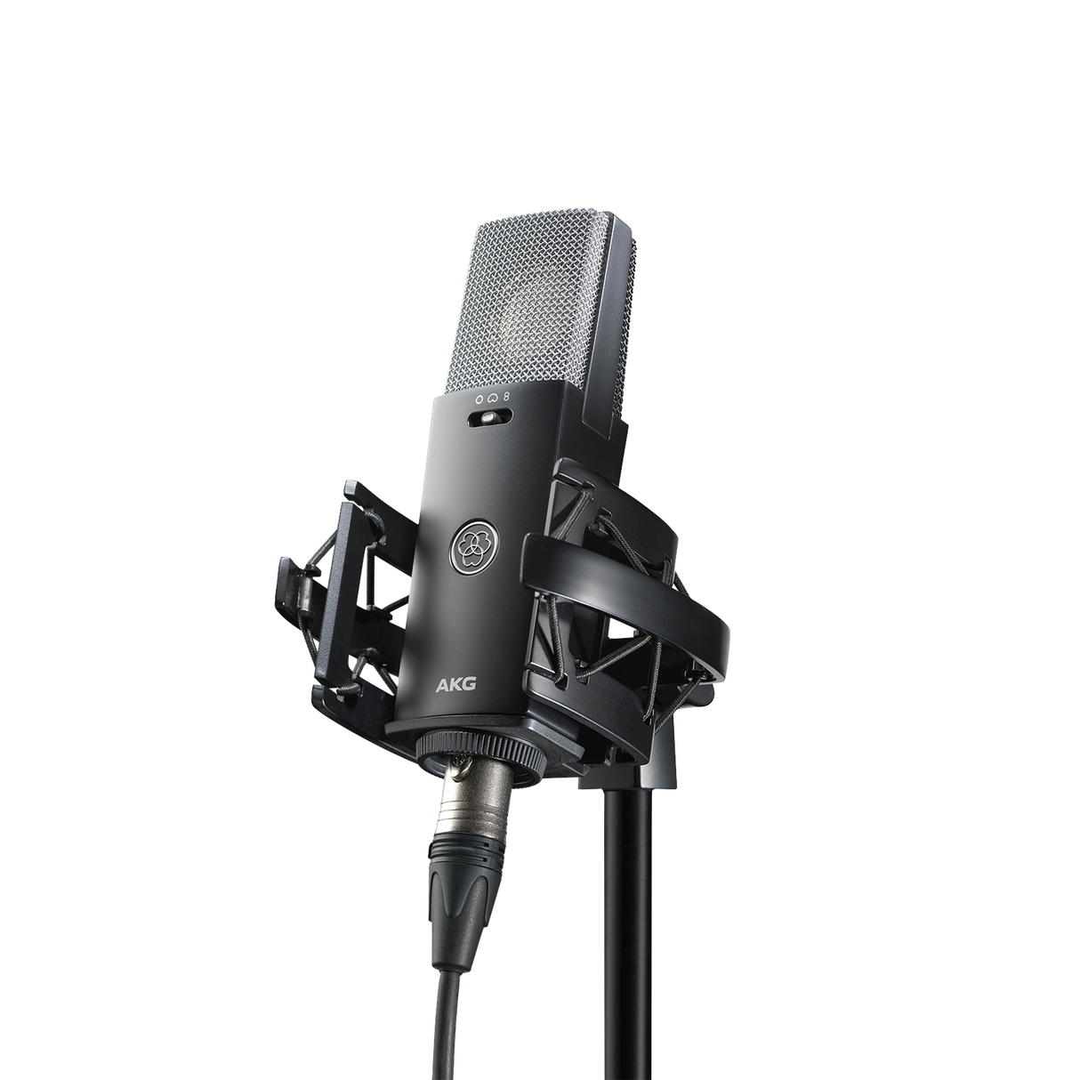 AKG C114 Large Diaphragm Multi-Pattern Condenser Microphone - Mint, Open Box