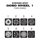 ADJ Eliminator Lighting Stryker Spot 7-Color LED Moving Head